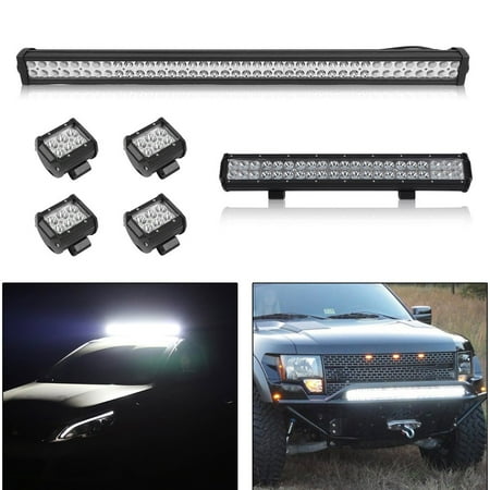 Durable Car Flood Lamp 42 Inch LED Work Light Bar 4 PCS Offroad Headlight