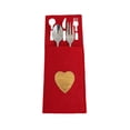 thumbnail image 4 of Billuyoard 4 unids/set Navidad lindo soporte bolsa cubiertos almacenamiento bolsa palillo dinero tenedor cuchara Año Nuevo Festival fiesta Kits de decoración para fiestas Billuyoard HA068874-00B, 4 of 6