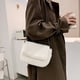 thumbnail image 4 of Bolso pequeño de felpa para mujer, regalo de Navidad, bolso mensajero de moda, bolso de felpa con cadena, color blanco, 4 of 5