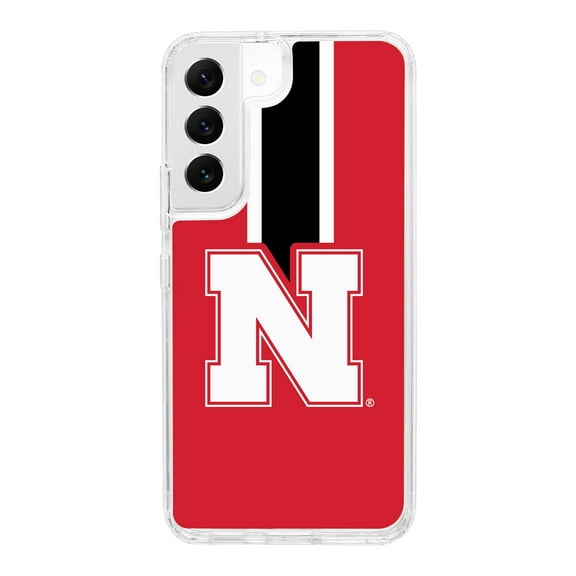Nebraska Huskers HD Phone Case for Samsung Galaxy S22 (Stripe) by Affinity Bands