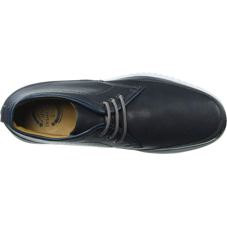 Driver Club USA Men's Genuine Leather Ankle Boot - Captoe Detail, Handcrafted In Brazil