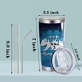 thumbnail image 2 of Mama Bear Gift Mama 20oz Tumbler with Lid and Straw Stainless Steel Insulated Tumblers Coffee Travel Mug Cup Gift 3 Cubs Bear Gift Mother’s Day Gifts (Tumbler 3 Cubs), 2 of 6