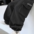 thumbnail image 6 of breaise Boy's Casual Baggy Cargo Pants High Elastic Waist Sweatpants for Teen Boys, 6 of 9