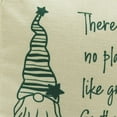 thumbnail image 7 of Parisloft Christmas Weighted Fabric Door Stop with handle - There Is No Place Like Gnome for the Holiday, Christmas Decor, 7 of 7