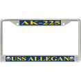 thumbnail image 1 of USS Allegan AK-225 License Plate Frame, 1 of 1