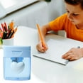thumbnail image 3 of 1PCS Heart Pencil Sharpeners Bulk Colored Pencil Sharpener Handheld Small Cute Pencil Sharpener Manual Blue Pencil Sharpeners with Cover 2 Holes for Home Office Supplies, 3 of 4
