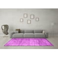 thumbnail image 3 of Ahgly Company Indoor Rectangle Abstract Pink Contemporary Area Rugs, 2' x 3', 3 of 4