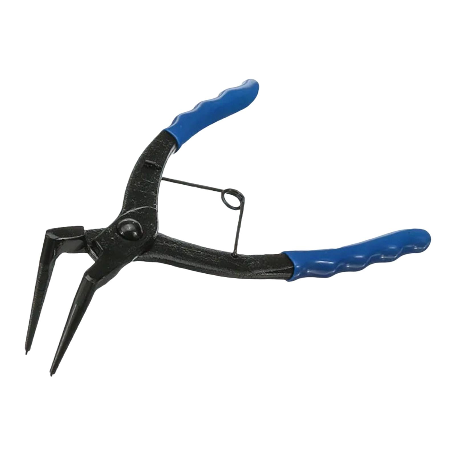 Nishiyuenyi Snap Ring Pliers Retaining Circlip Pliers Blue 90 Degrees Non Slip Precision for