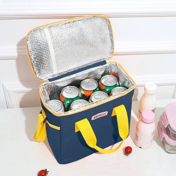 Bolsa aislante para utensilios de cocina, accesorios de cocina, bolsa de tela para picnic, bolsa de hielo para exteriores, bolsa aislante gruesa para coche, bolsa para el almuerzo.