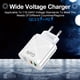 thumbnail image 4 of Cargador GaN de 65 W Cargador rápido QC 3.0 de 2 puertos para iPhone 13 Pro (Blanco UE), 4 of 9