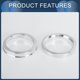 thumbnail image 5 of Anillos Centradores de Buje Unique Bargains, 54.1mm ID a 67.1mm OD, Anillos de Buje de Rueda de Vehículo de Aleación de Aluminio, 4 Pcs, 5 of 6