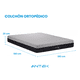 thumbnail image 3 of Colchón Individual Caja Ortopédico Antek Memoryfoam Thassia, 3 of 6