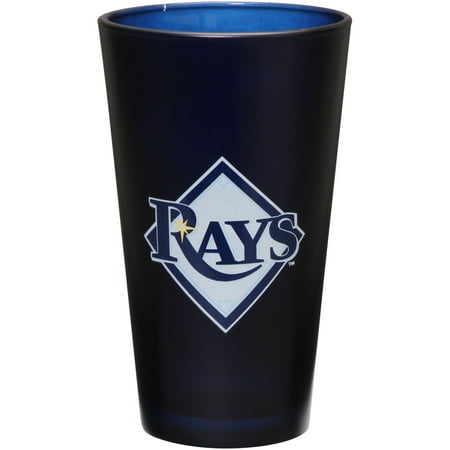Tampa Bay Rays 16 oz. Team Color Frosted Pint Glass - No Size