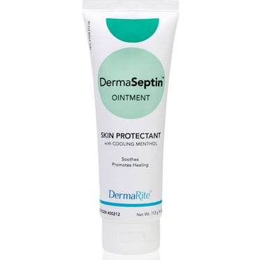 DermaRite DermaSeptin Scented Skin Protectant Ointment, 4-oz Tube, 1 Ct