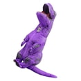thumbnail image 2 of Disfraz inflable de dinosaurio T-Rex para niños, ideal para fiestas de cosplay, bodas, Pascua, Navidad, morado, 120-140 cm, 2 of 14