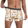 thumbnail image 2 of Kdxio Men's Boxer Briefs with Cute Bee Gnome Print - Comfortable and Breathable Underwear for Everyday Wear, 2 of 7