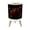 Color 3, variant on Small Trash Can with Lid Rustic Woodland Animals Plaid Patchwork Bears Deer Leaves 1.8 Gallon Dog Proof Trash Can Round Garbage Can Waste Bin Wastebasket for Bathroom Bedroom Living Room