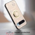 thumbnail image 3 of For Google Pixel 9 Pro 6.8inch SPLENDID Diamond Glitter Ornaments Engraving Case Cover - Enchanted Butterfly Gold, 3 of 3