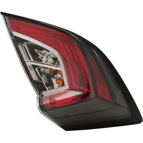 Tail Light Compatible With 2017-2020 Honda Civic Left Driver Side, Outer With bulb(s)