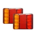 thumbnail image 5 of 2Pcs Waterproof LED Tail Lights Rear Lamps Pair Boat Trailer Rear Parts for Truck Vans Lorry Caravans Car Lighting, 5 of 6