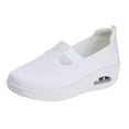 thumbnail image 2 of Mostsola Womens Sneakers Platform Loafers Air Cushion Mesh Walking Shoes Slip on Nurse Shoes, 2 of 6