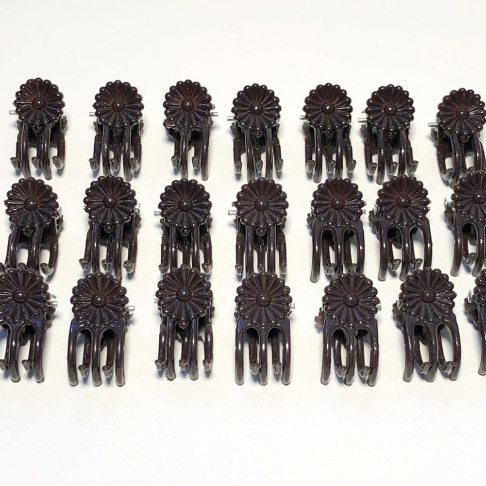 Lot De 100 Clips Pour Serre De Jardin, 25mm, En Noir. Résistants Aux Hautes Températures, Ces