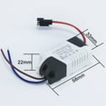 thumbnail image 5 of LED Light Driver AC-DC 5-12V Transformer Power Adapter Home Converter 120V 1-3W, 5 of 7