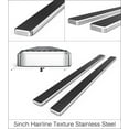 thumbnail image 3 of 2019-2020 Dodge Ram 1500 Quad Cab Hairline Finish 5 Inch Door to Door Side Bar Side Step Running Board, 3 of 4