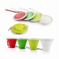 thumbnail image 4 of 2 Pack Folding Silic Telescopic Wash Cute Portable Outdoor Travel, 4 of 4