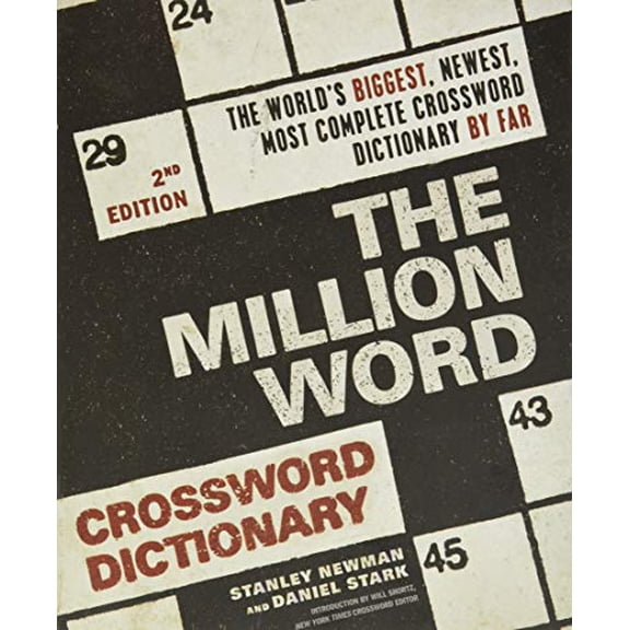 Pre-Owned The Million Word Crossword Dictionary, 2nd Edition, (Paperback)