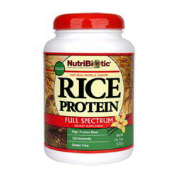 UPC 728177001001 product image for Rice Protein Full Spectrum, Vanilla Nutribiotic 1 lb 4oz Powder | upcitemdb.com