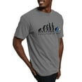 thumbnail image 4 of CafePress - Evolution Baseball Catcher B 3C T Shirt - Mens Comfort Colors Shirt, 4 of 5