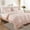 Pink, variant on White Comforter Set Twin, 2Pcs Comforters Queen Size Ruffle Farmhouse Bedding Sets Queen with Comforter, Lightweight Soft Shabby Chic Bedding Comforter Set for All Season