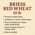 thumbnail image 2 of Briess Red Wheat 10 lb, 2 of 5