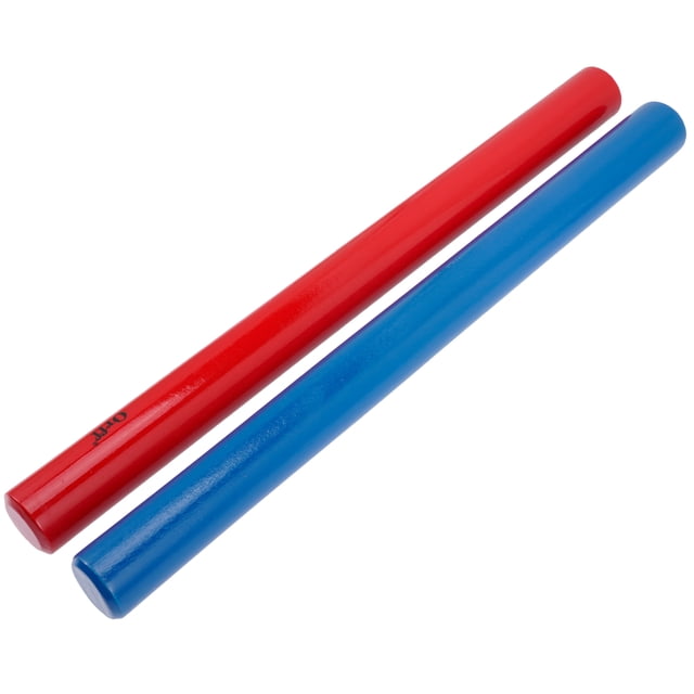 MasteelfCA 2 Pcs Bâtons d'Éveil Musical pour Enfants Bâtons en Bois Éducatifs Bâtons de Rythme Musical
