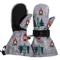 thumbnail image 2 of Guantes de esquí para niños Juego de bolsa de esquí profesional Esquí de invierno para niños Uso versátil, 2 of 5