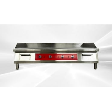 Cooler Depot 48 Inches Griddle Electric Commercial Countertop Flat Top Griddle FN-05 NSF ETL Certified