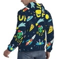 thumbnail image 6 of Haiem Funny Spaceships Patterned Men's Hoodie with Kangaroo Pocket - Ideal Pullover Sweatshirt for Daily Wear, Travel, and Home-Medium, 6 of 7