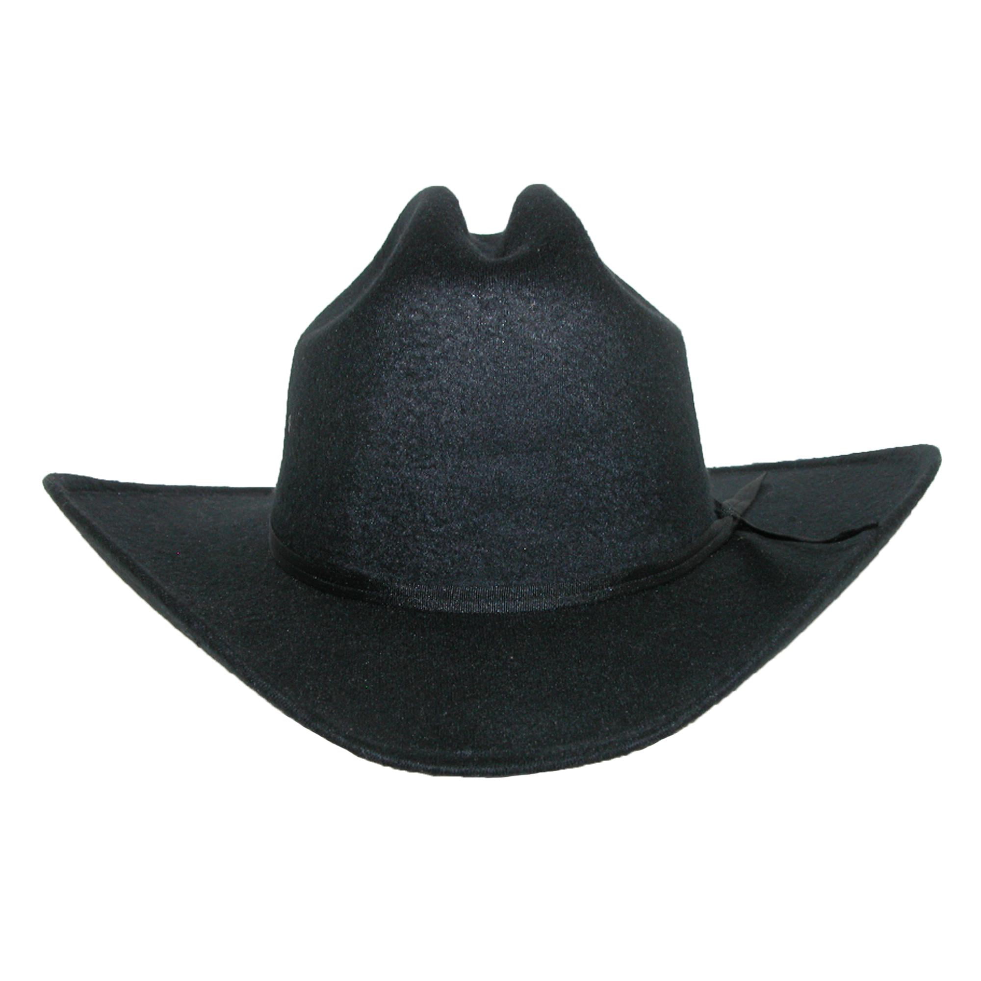 CTM Men's Wool Felt Wide Brim Cattleman Cowboy Western Hat Walmart Canada
