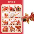 thumbnail image 6 of Under $1 GFHFHITJ Chinese Paper Lantern Cute Spring Fish Lantern DIY Set Hanging Traditional Paper Lantern for Festival Lunar Home Decoration(Orange), 6 of 7