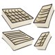 thumbnail image 1 of Caja de almacenamiento de ropa interior, 4 piezas, cajón para calcetines, soporte para ropa interior, caja de almacenamiento de calcetines, uso práctico, 1 of 12