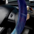 thumbnail image 5 of Whale 14.5 Inch Printed PVC Leather Car Wheel Cover Steering Wheel Covers Auto Accessories, 5 of 6