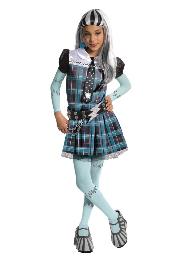 Monster High Frankie Stein Deluxe Child Halloween Costume - Walmart.com