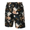 thumbnail image 5 of Naloa Lilies Flowers Men's Beach Shorts, Surfing shorts, Swim trunks, Quick Dry Swim Trunks for Surfing Beach Fun - Medium, 5 of 9