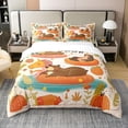 thumbnail image 1 of 100% Algodón Funda Nórdica Twin Cute Swim Ring Bedding Set for Girls Boys Kids, 1 of 7