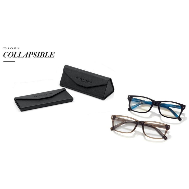 Prive Revaux Unisex Top Secret-Caviar Black Frame Eyeglasses