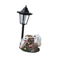 thumbnail image 4 of Figura animal Figura encendida Figura Figura Patio Jardín Solar Estatua Luz Conejos blancos, 4 of 8