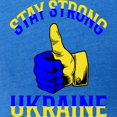 thumbnail image 3 of CafePress - Stay Strong Ukraine Support Ukraine T Shirt - Womens Football Shirt, 3 of 4
