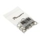 thumbnail image 5 of Cierres Giratorios Gloria 20 Piezas Metal Niquelado, 5 of 8