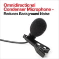 thumbnail image 2 of IK Multimedia iRig Mic Lav Micrófono de solapa, micrófono de solapa de condensador omnidireccional con conector TRRS de 1/8", salida de auriculares y conexión en cadena para iPhone, iPad, Android, Mac, 2 of 5
